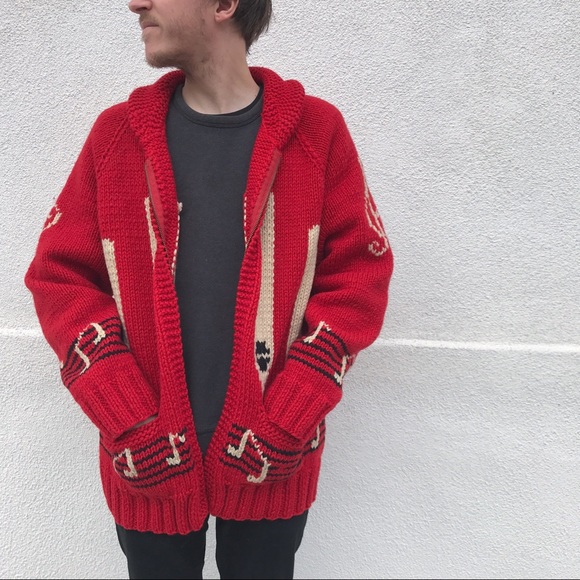 Vintage Knit Grandpa Cardigan - Picture 4 of 7